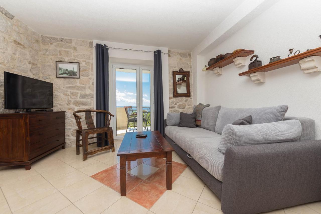 Vila Divna Podgora Bagian luar foto