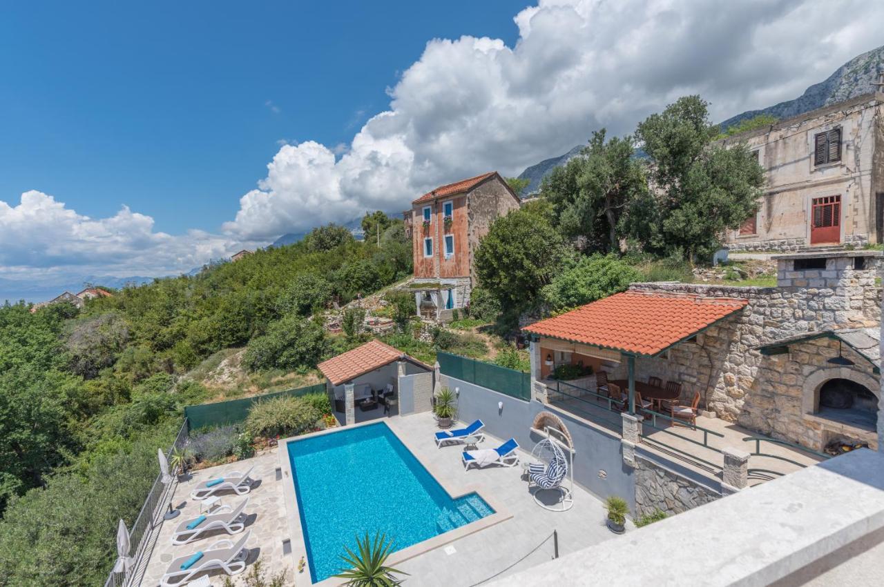 Vila Divna Podgora Bagian luar foto