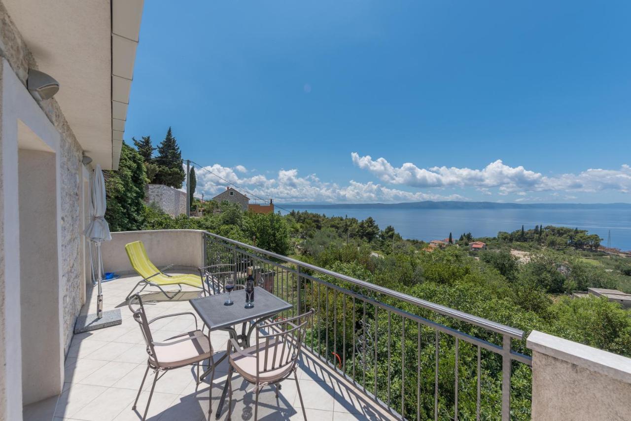 Vila Divna Podgora Bagian luar foto